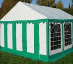 Classic Plus Party-tent PVC 3x4x2 mtr in Wit-Groen, Tuin en Terras, Partytenten, Verzenden, Nieuw