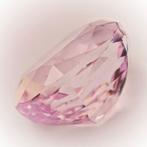 Zonder Minimumprijs Kunziet - 22.93 ct - Antwerp Laboratory, Sieraden, Tassen en Uiterlijk, Edelstenen, Nieuw