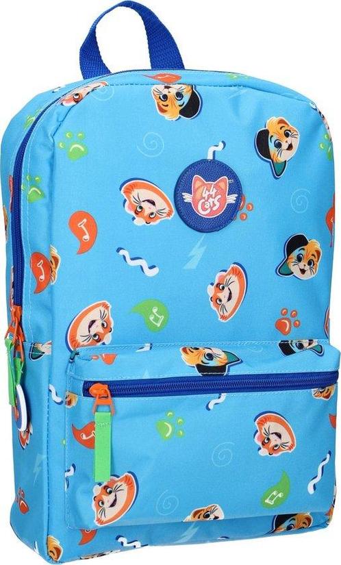 44 Cats Pawesome Kinderrugzak - 9,1 l - Blauw, Sieraden, Tassen en Uiterlijk, Tassen | Rugtassen, Verzenden