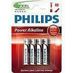 Philips Power Alkaline AAA 4-pak, Computers en Software, Printerbenodigdheden, Nieuw