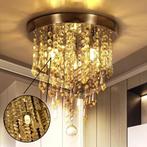 Moderne Kristallen Plafondlamp – Flush Mount met G9, 25 cm, Huis en Inrichting, Lampen | Hanglampen, Verzenden, Nieuw