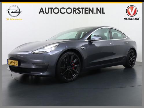 Zakelijke Lease |  Tesla Model 3 Performance AWD 513pk 0-100, Auto's, Tesla, Lease, Zwart, Automaat, Hatchback, Financial lease