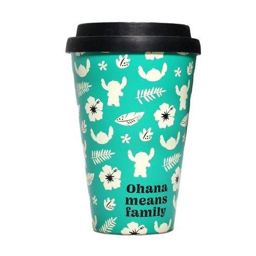 Lilo &amp; Stitch Ohana Means Family Koffiebeker, Diversen, Schoolbenodigdheden, Nieuw, Verzenden