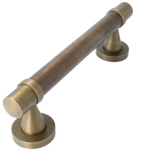 Deurgreep messing antiek 260 mm, Doe-het-zelf en Verbouw, Hang- en Sluitwerk, Nieuw, Ophalen of Verzenden
