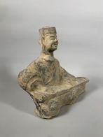Terracotta Minqi een musicus van de Han-dynastie (206 v.Chr.