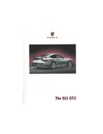 2002 PORSCHE 911 GT2 HARDCOVER BROCHURE ENGELS, Boeken, Auto's | Folders en Tijdschriften, Nieuw, Porsche, Author