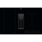 Inductiekookplaat met afzuiging, 80 cm KCC83480I, Witgoed en Apparatuur, Nieuw, Inbouw, Inductie, 4 kookzones