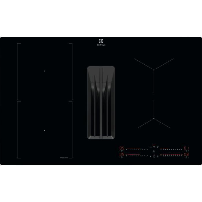 Inductiekookplaat met afzuiging, 80 cm KCC83480I, Witgoed en Apparatuur, Kookplaten, Inbouw, 4 kookzones, Nieuw, Inductie, Ophalen of Verzenden