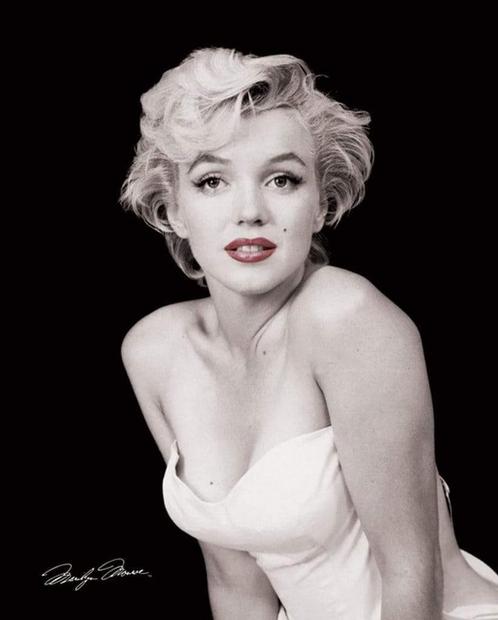 Poster Marilyn Monroe Red Lips 40x50cm, Verzamelen, Posters, Nieuw, A1 t/m A3, Verzenden