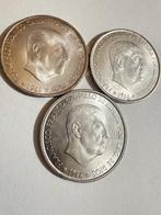 Spanje. Francisco Franco. 100 Pesetas 1966 (3 monedas)