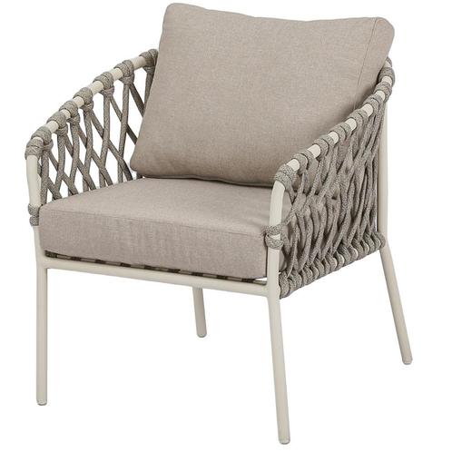 Amalfi lounge tuinstoel natural sand, Tuin en Terras, Tuinstoelen, Nieuw, Ophalen of Verzenden