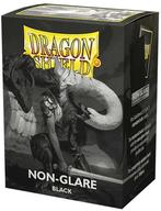Dragon Shield Sleeves Non Glare - Matte Black (63x88mm) |, Verzenden, Nieuw