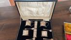 Zoutvat (10) - .925 zilver - Silver condiment set, Antiek en Kunst, Antiek | Goud en Zilver