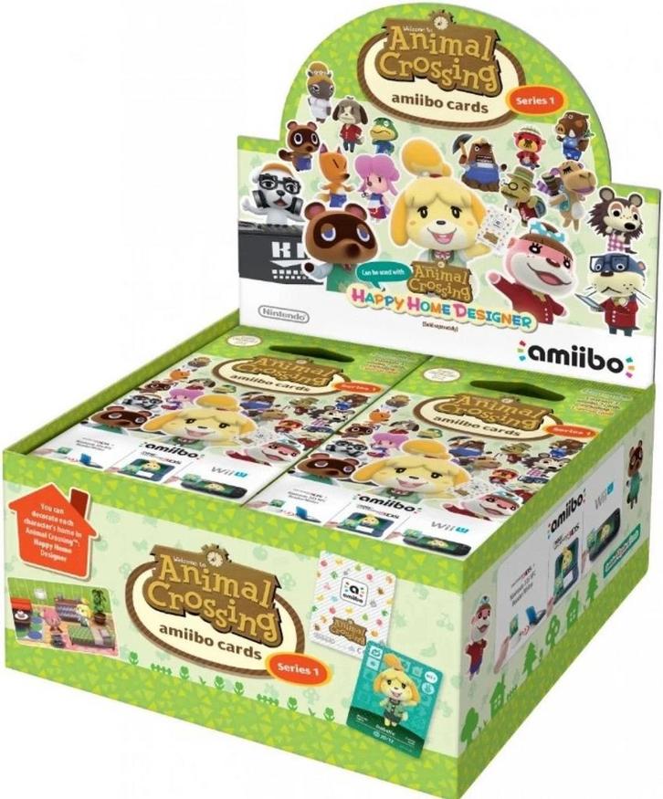 Animal Crossing Amiibo Kaarten Booster Box - Incl. 42 Packs, Spelcomputers en Games, Spelcomputers | Nintendo Consoles | Accessoires