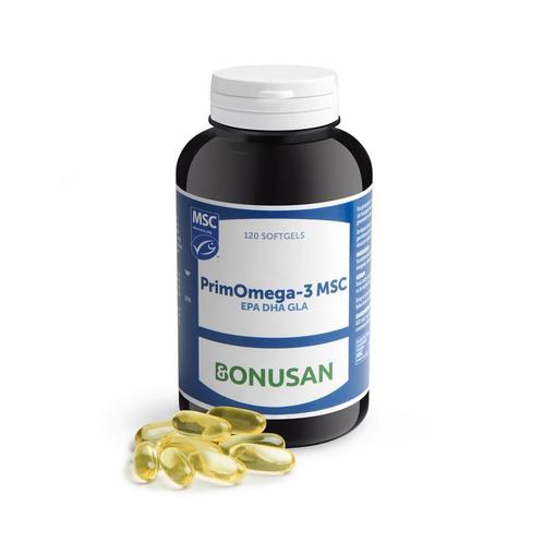Prim-Omega 3 MSC | 120 softgels Bonusan | Vitaminstore, Diversen, Levensmiddelen, Verzenden