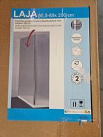Zijwand voor Douchecabine Allibert Laja 86,5-89 x 200 cm, Doe-het-zelf en Verbouw, Sanitair, Ophalen of Verzenden, Nieuw, Chroom