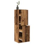 vidaXL Apothekerskast 40x41x144,5 cm bewerkt hout oud, Huis en Inrichting, Kasten | Overige, Verzenden, Nieuw