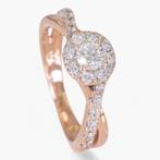 Zonder Minimumprijs - Ring - 14 karaat Roségoud, IGI, Sieraden, Tassen en Uiterlijk, Ringen, Nieuw