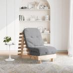vidaXL Futon slaapbank met matras 60x206x11 cm massief, Huis en Inrichting, Verzenden, Nieuw, Bruin