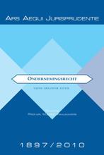 Jurisprudentie Ondernemingsrecht 1897 2010 9789069167954, Boeken, Verzenden, Zo goed als nieuw
