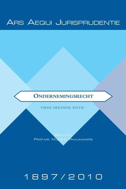 Jurisprudentie Ondernemingsrecht 1897 2010 9789069167954, Boeken, Wetenschap, Zo goed als nieuw, Verzenden