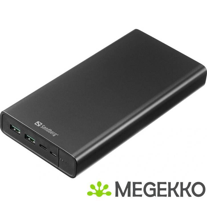 Sandberg 420-63 powerbank Lithium-Ion (Li-Ion) 38400 mAh, Telecommunicatie, Powerbanks, Nieuw, Verzenden