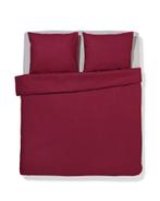 HEMA Dekbedovertrek 240x200/220cm zacht katoen rood, Verzenden, Nieuw, Rood
