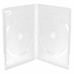 MediaRange DVD Box 2 14 mm Transparant Machine Packaging ..., Verzenden, Nieuw
