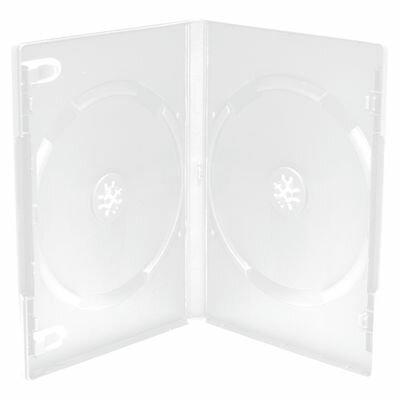 MediaRange DVD Box 2 14 mm Transparant Machine Packaging ..., Computers en Software, Beschrijfbare discs, Nieuw, Verzenden