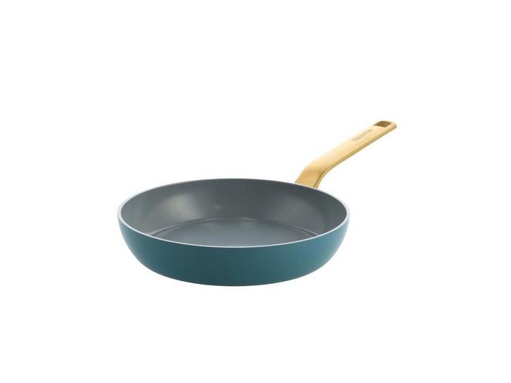 GreenPan Evo - Koekenpan 28 cm - PFAS vrij - Blauw, Huis en Inrichting, Woonaccessoires | Overige, Zo goed als nieuw, Verzenden