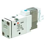 SMC 3/2-Weg Sub-Base Pneumatisch Magneetventiel -, Verzenden, Nieuw