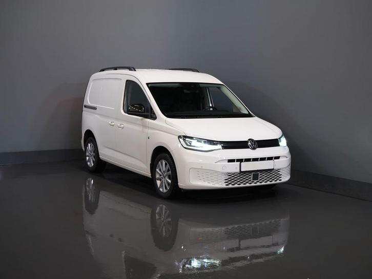 Volkswagen Caddy Cargo 2.0 TDI 125 pk DSG Aut. LED/ Dealer O, Auto's, Bestelauto's, Dealer onderhouden, Lease, Automaat, Wit, Gebruikt
