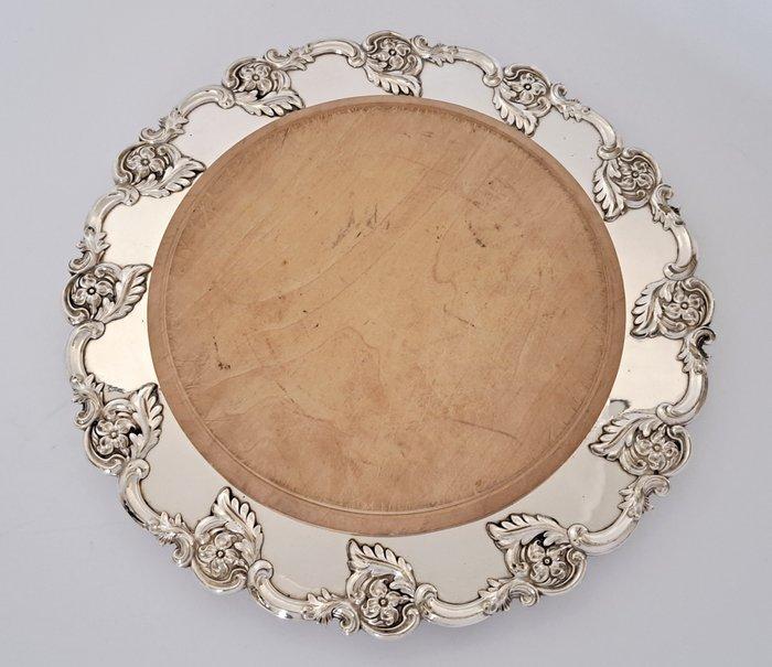 I.S. Greenberg - Bord - broodbord, schaal met houten, Antiek en Kunst, Antiek | Meubels | Tafels