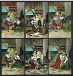 Diverse wenskaarten - Prachtige set van 142 ansichtkaarten, Gelopen