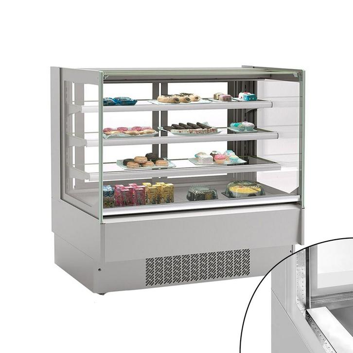 GGM Gastro | Koelvitrine & Gebaksvitrine - 980mm - Dubbele |, Zakelijke goederen, Horeca | Meubilair en Inrichting, Nieuw in verpakking