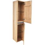 Wiesbaden Vision OAK Kolomkast met 2 deuren - 160x35x35, Huis en Inrichting, Badkamer | Badkamermeubels, Ophalen of Verzenden