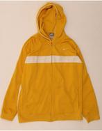 NIKE Boys Graphic Zip Hoodie Sweater 13-14 Years XL Yellow, Kleding | Heren, Truien en Vesten, Verzenden, Nieuw