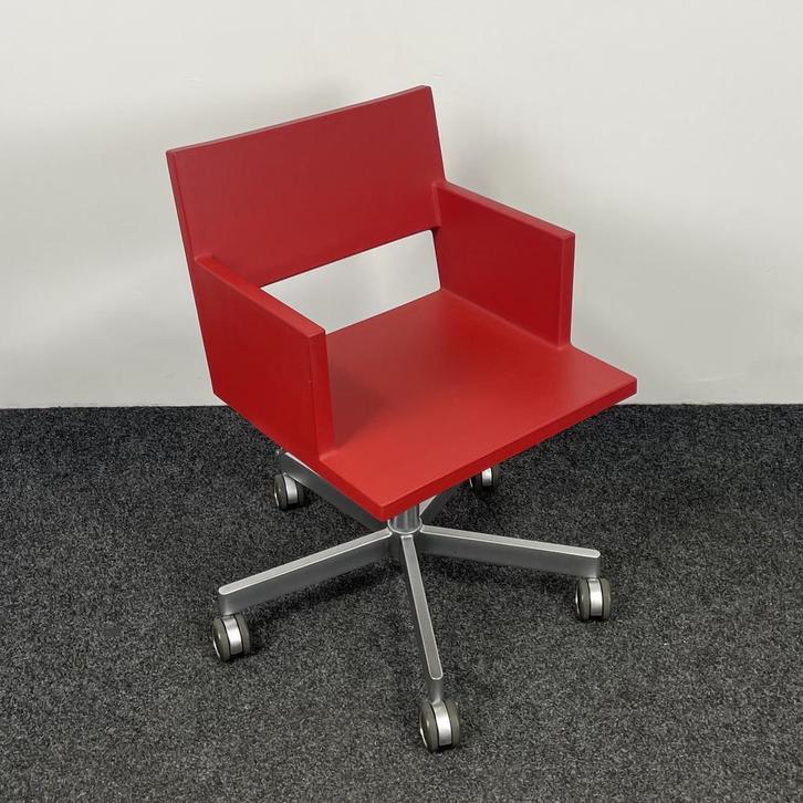 Vergaderstoel Brother&Sons - Rood, Huis en Inrichting, Stoelen, Gebruikt, Ophalen of Verzenden