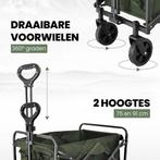 2dekans | TerraGear Bolderkar opvouwbaar - Bolderwagen -, Ophalen of Verzenden, Zo goed als nieuw