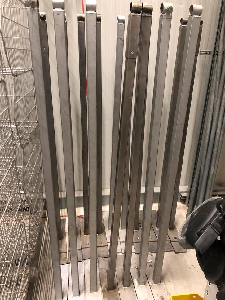 Metalen confectie/ ophang rekken, Zakelijke goederen, Kantoor en Winkelinrichting | Magazijn, Stelling en Opslag, Ophalen