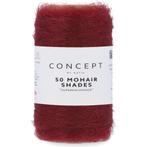 Katia Concept 50 Mohair Shades - 45 wijnrood - Mohair Gare, Ophalen of Verzenden, Nieuw