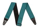 Fender gitaarband houndstooth teal, Verzenden, Nieuw