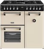 Stoves Richmond 90 DF DX creme fornuis, Verzenden, 60 cm of meer, Nieuw, Energieklasse A of zuiniger