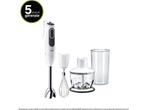 Braun MultiQuick 3 - MQ 3135 WH Sauce - Staafmixer - Wit, Verzenden, Nieuw