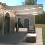 vidaXL Luifel handmatig uittrekbaar met LED 600x350 cm, Verzenden, Nieuw
