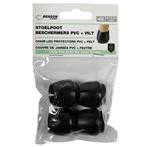 Benson PVC Stoelpoot Beschermers Set - Antislip Vilt - Zw..., Nieuw, Ophalen of Verzenden