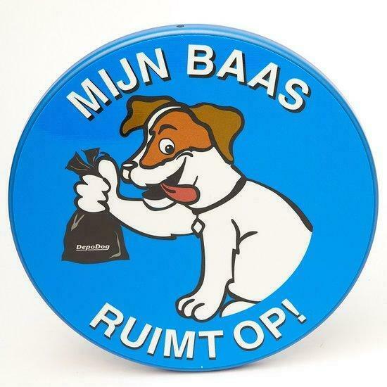 Bord Hondenpoep opruimen, Dieren en Toebehoren, Honden-accessoires, Verzenden