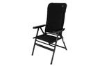 Eurotrail Grenoble Campingstoel Zwart (Kampeer Stoelen), Caravans en Kamperen, Kampeeraccessoires, Ophalen of Verzenden, Nieuw