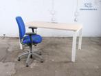 Gispen | Bureau | Tweedehands | Eiken blad | Wit BT390, Verzenden, Gebruikt
