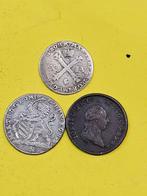Oostenrijk. 1 Kreuzer 1781 + Schelling zilver 1751 + 14